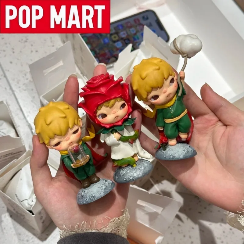 POP MART Hirono X Le Petit Prince Serie Blind Box Toys Mystery Box Anime Figure Cute Desktop Toy Ornament Surprise Birthday Gift