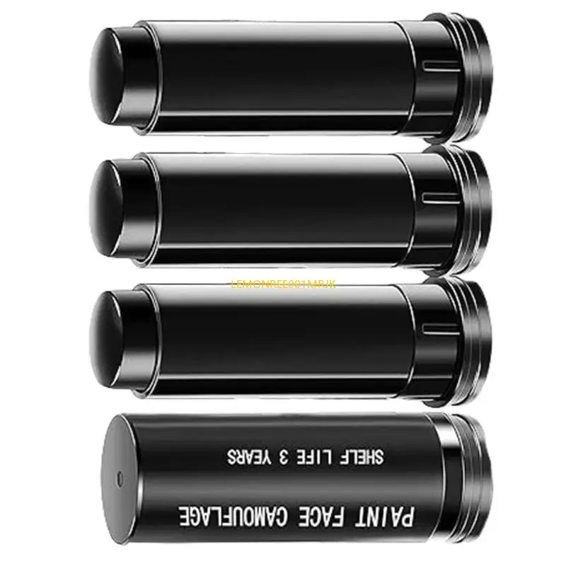 

M4YA 3 Pieces Eye Black for Sports Easy to Color Athletes Black Sport Face Paint Halloween Face Body Paint