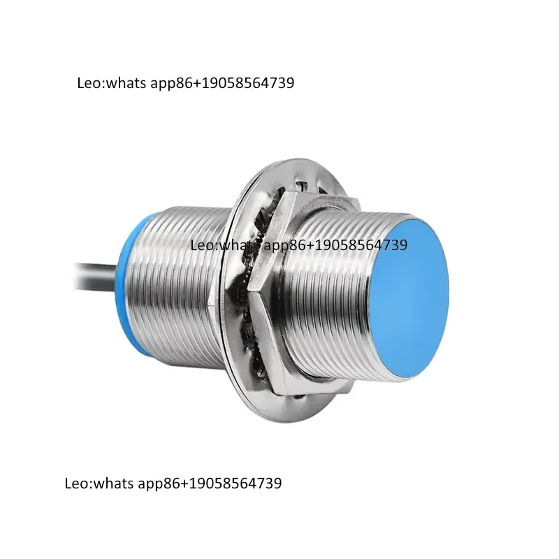 Capteur de Proximité Capacitif CRJ-A30-15ANA, Distance de Détection 15mm, Indicateur LED, Détection de Tension DC10-30V pour Non-Métaux