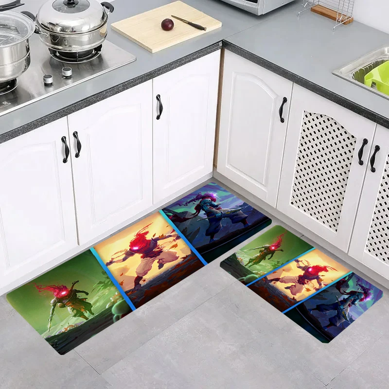 

Home Dead Cells Bathroom Mat Kitchen Carpet Rugs Balcony Aesthetic Room Decoration Carpets Doormat Entrance Door Foot Rug Mats