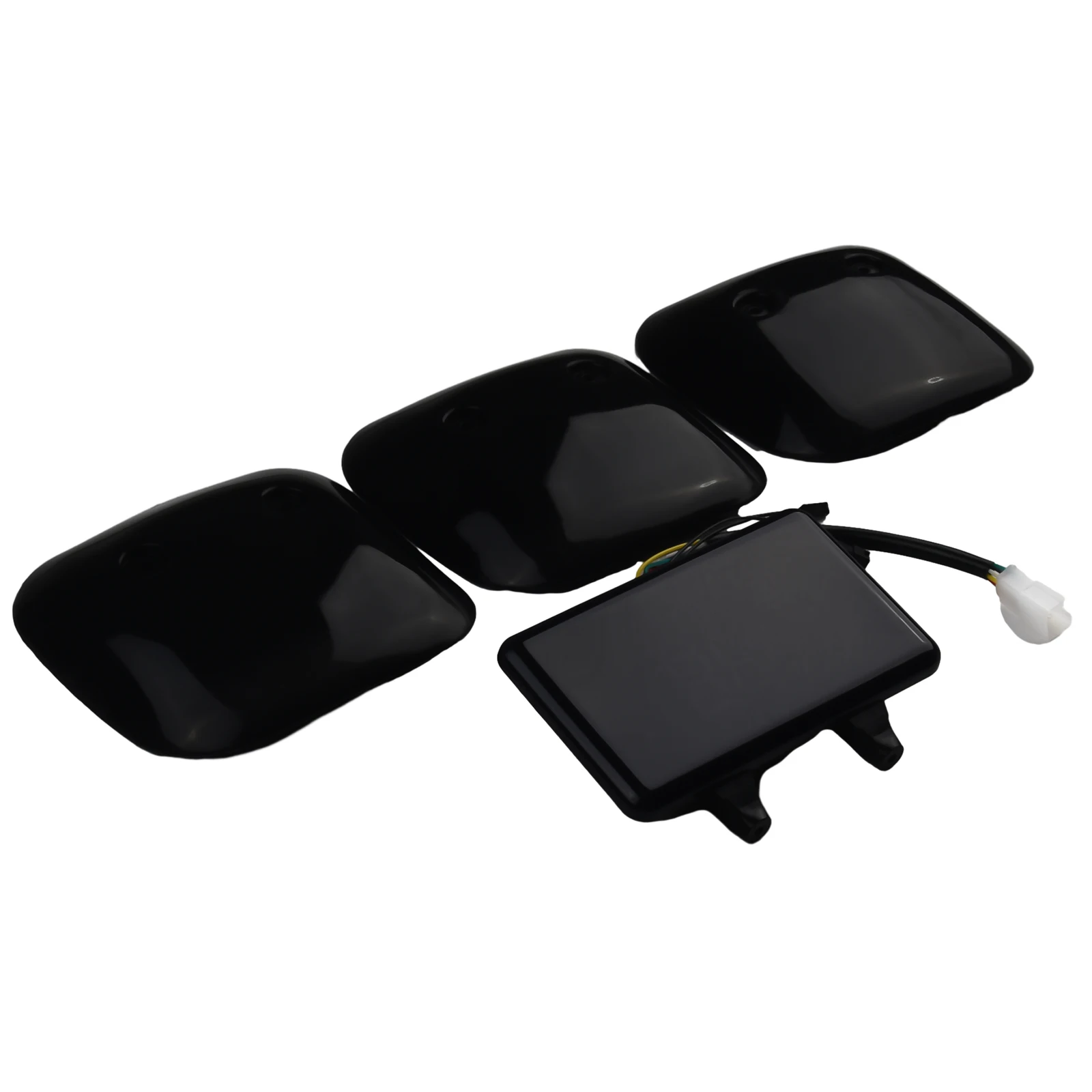 Display LCD de velocidade do motor para bicicletas elétricas e scooters suporta tensão de 48V e 72V com definição de interface abrangente