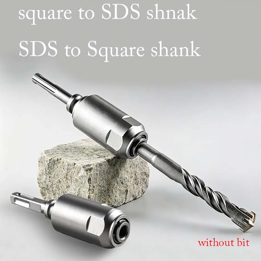 

Square To Round Converter Adapter 40CR Steel For SDS Plus Electric Hammer Drill Bit ImpactWrench Tool