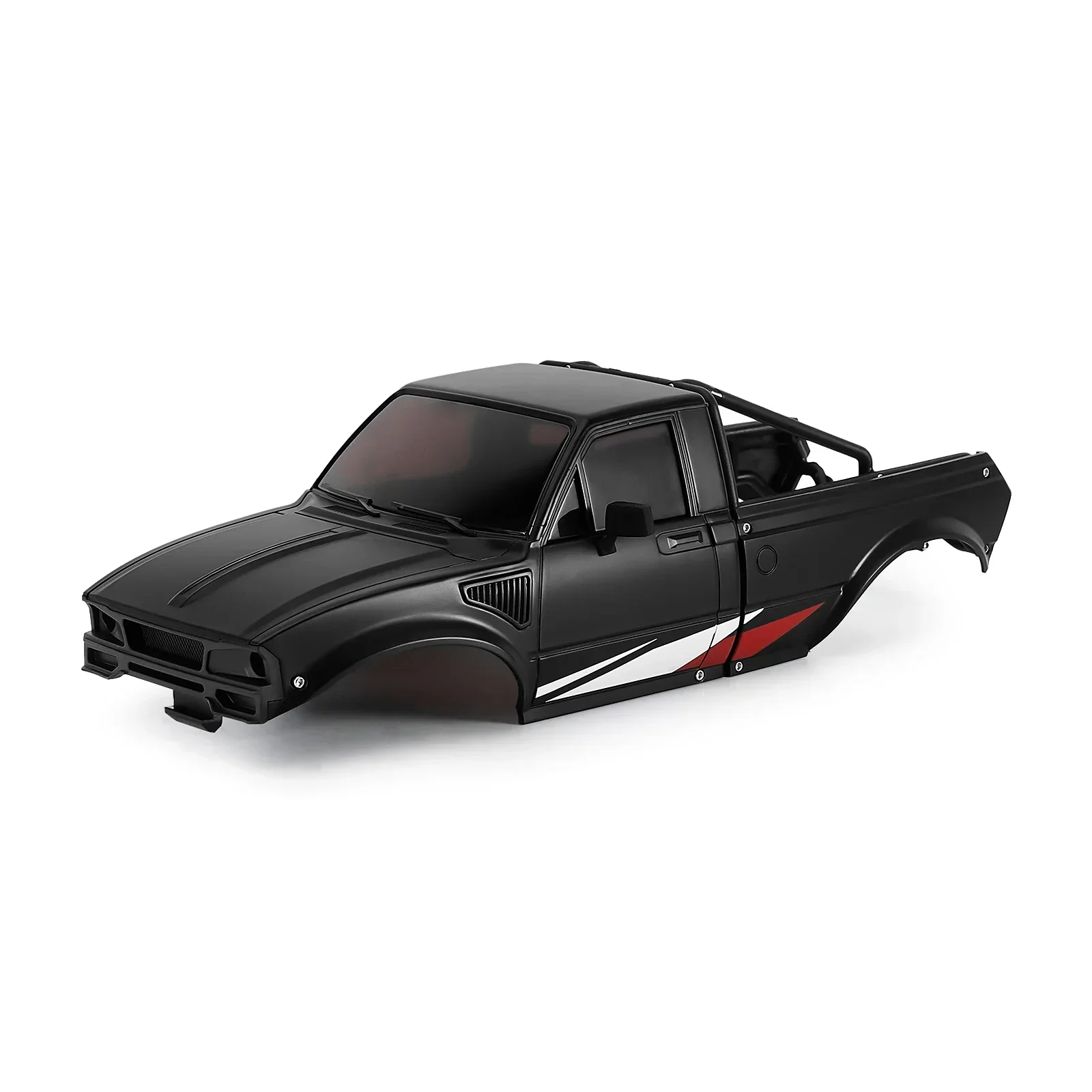 INJORA IR60 Pickup Hard Body Shell with Bed Rack for 1/18 RC Crawler TRX4M Defender Bronco image 3