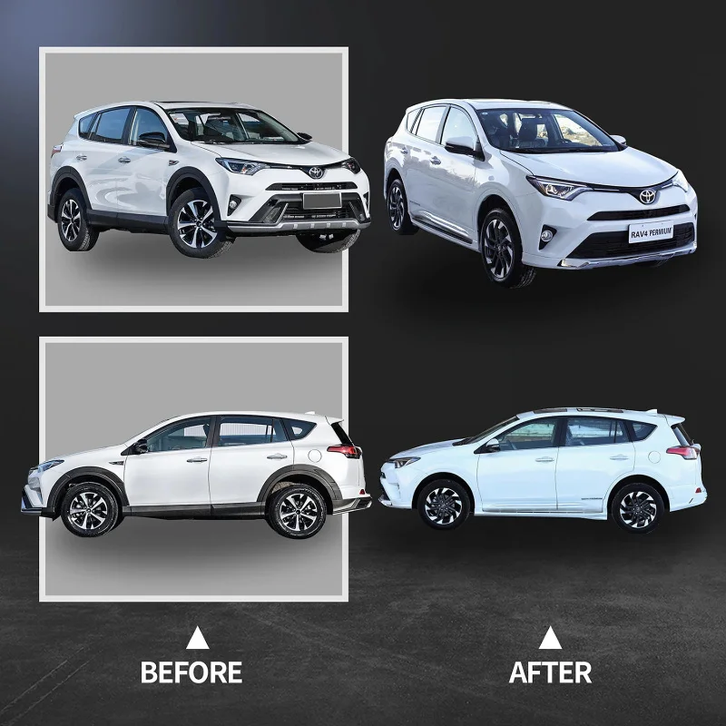 2016-2019 Factory Direct Sale Premium Body Kit for   RAV4 ,car Body Kit Bumpers Modify.