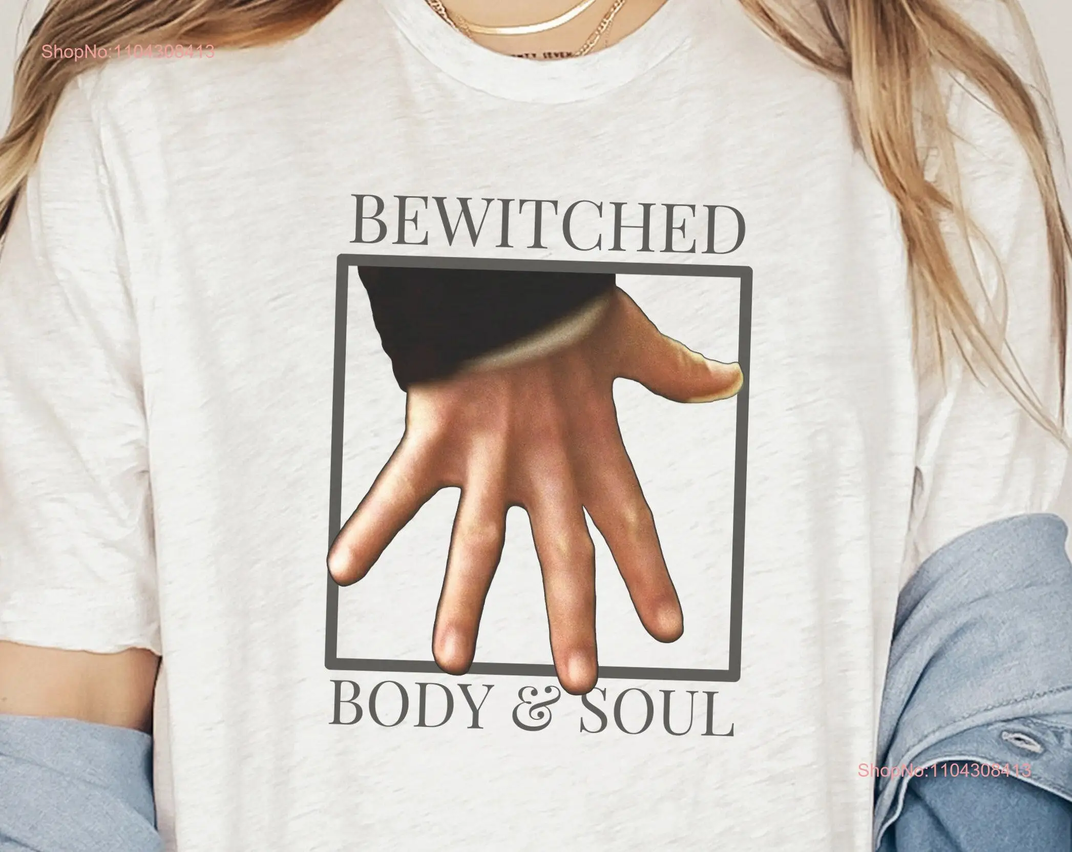 Bewitched Body Soul T Shirt Pride and Prejudice SweaT Hand Flex Mr Darcy Jane Austen CottageCore Light Academia Book Lover