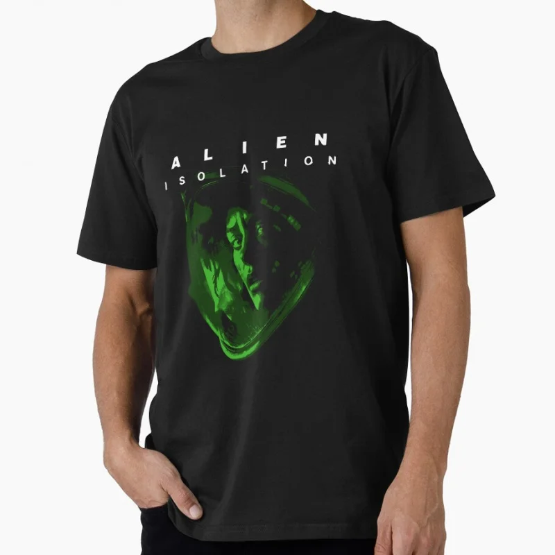 

Alien Isolation - Ripley 80s vintage Horro movie Hells warrior Sacry Space Monster hunter Xenomorph Gift T-shirt Large size Tops
