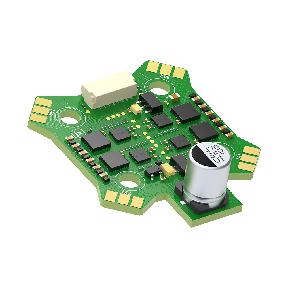 اي فلايت بليتز مينى FPV مع فتحة تثبيت ، E55S ، 4 في 1 ، 2-6S ESC ، 20x20mm