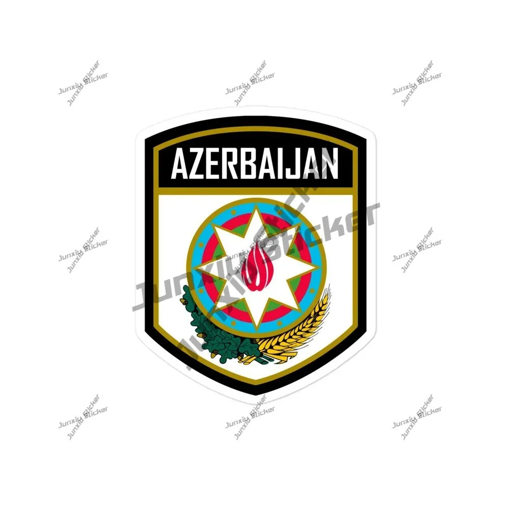 

Azerbaijan Coat Of Arms Emblem Stickers Decoration For Bumper Bodywork Camper Bumper Truck Durable And High-quality Car Body SUV
