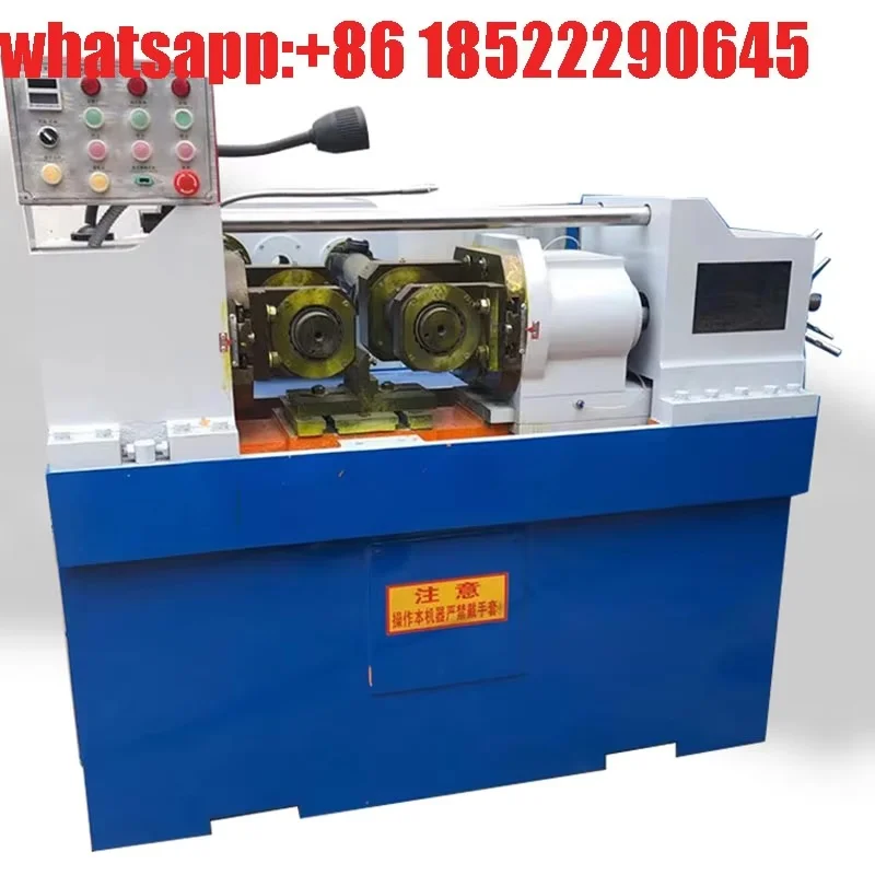 Z28-40 automatic CNC hydraulic thread rolling machine two or three-axis thread roller through-wall screw lead feeding machine