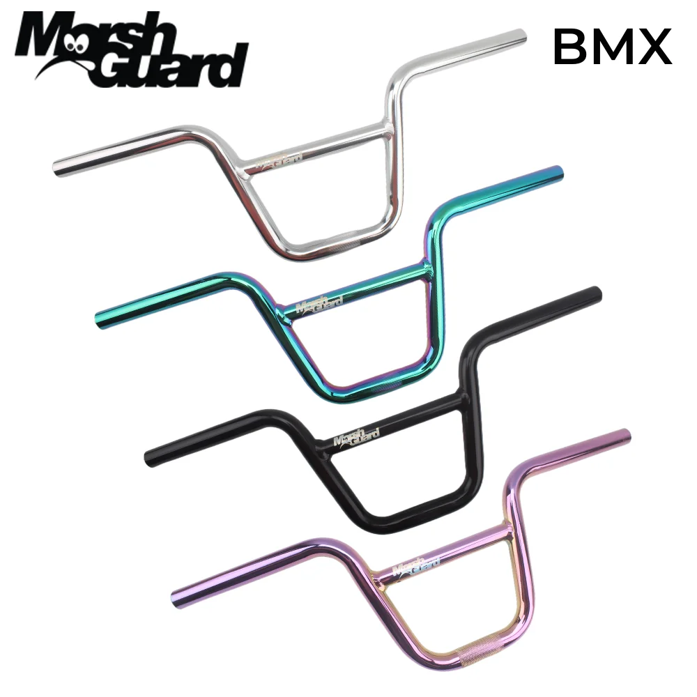 

BMX Bicycle Handlebar Aluminium Alloy Swallow Handle Lift 190mm Fold Bicycle Raised U-shaped Handlebars 22.2mm Bicycle Parts