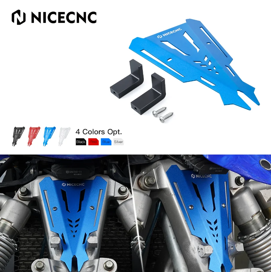 

NICECNC For Yamaha YFZ450R 2009-2022 Stabilizer Roost Guar Billet Radiator Cooler 2017 2014 2015 2016 2018 ATV Accessories