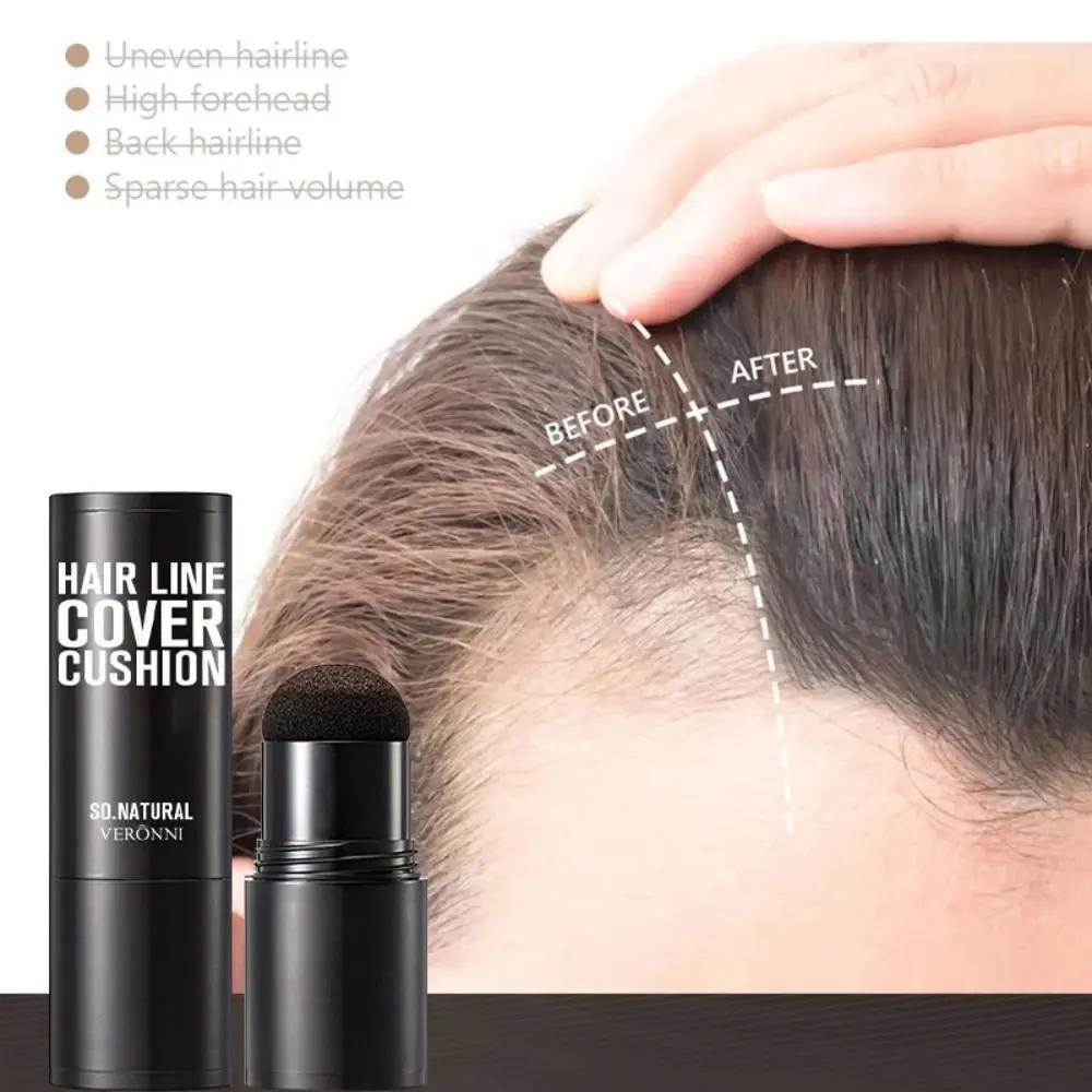 Fast Covering Hair Root Instant Hairline Powder Long-lasting Water Proof Hair Concealer Natural Wind and Sweat Resistant