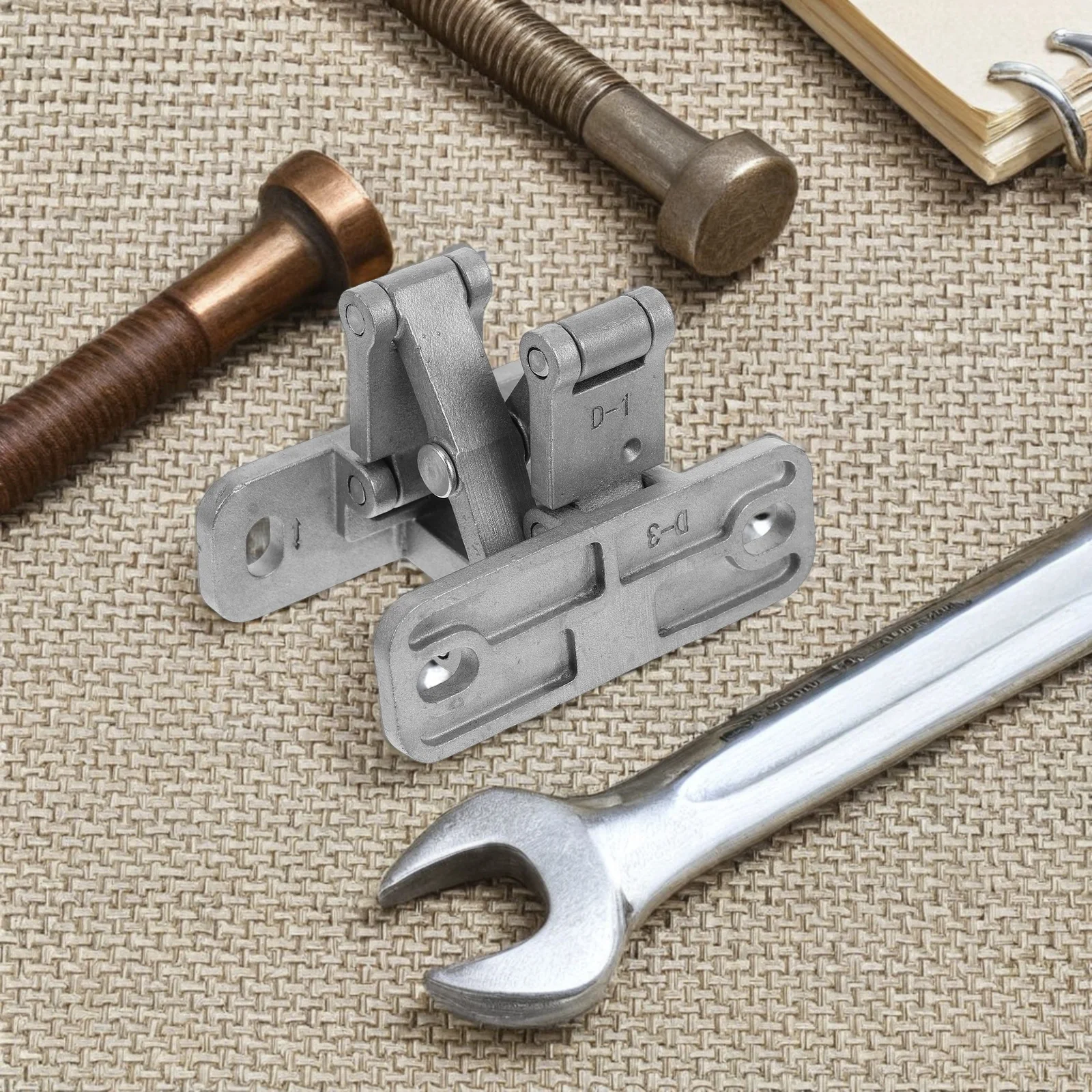 Bisagras ocultas de acero inoxidable de alta resistencia para puertas de armarios, herrajes invisibles para muebles, accesorios de puertas ocultas silenciosas