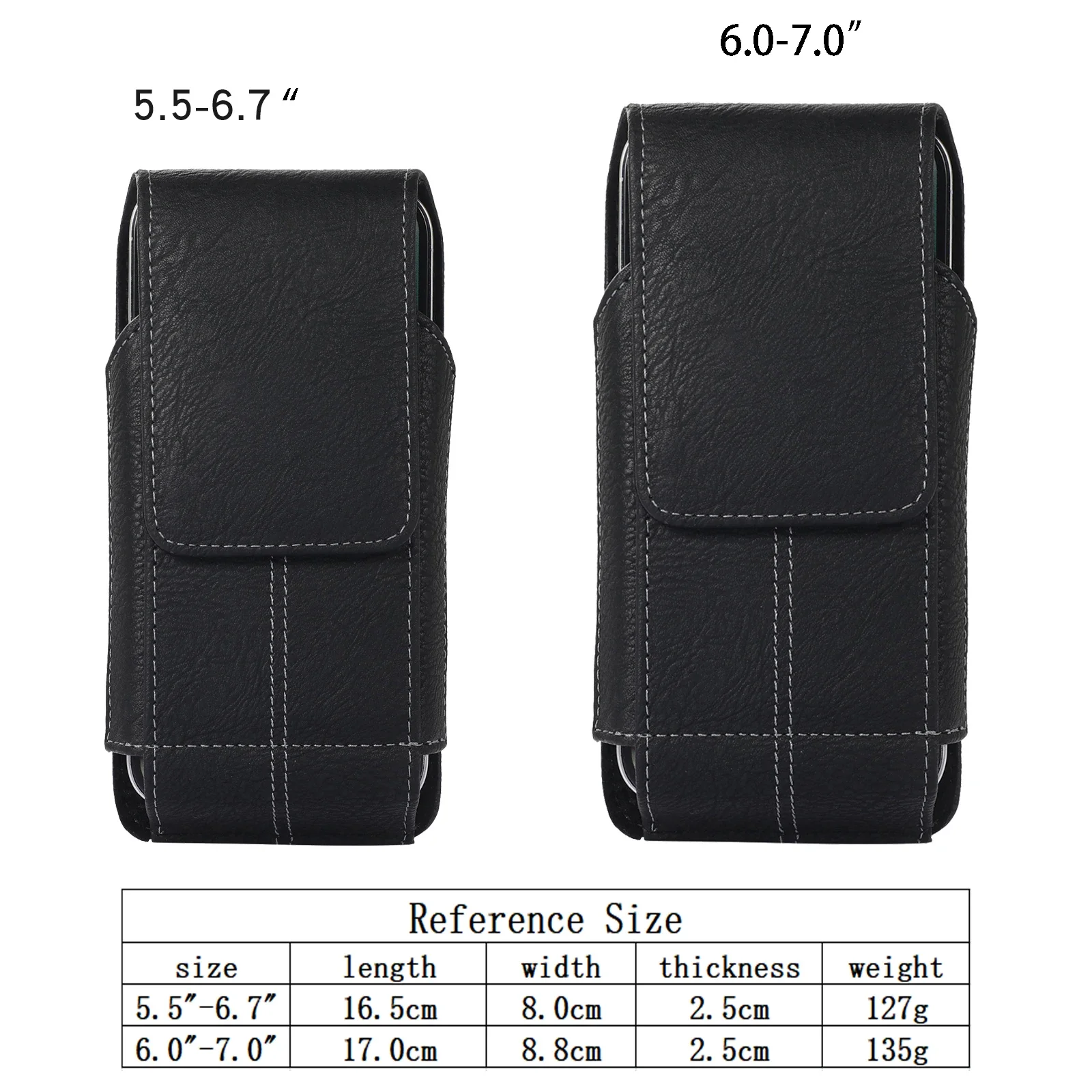 PU Leather Phone Case Phone Pouch for 5.5\