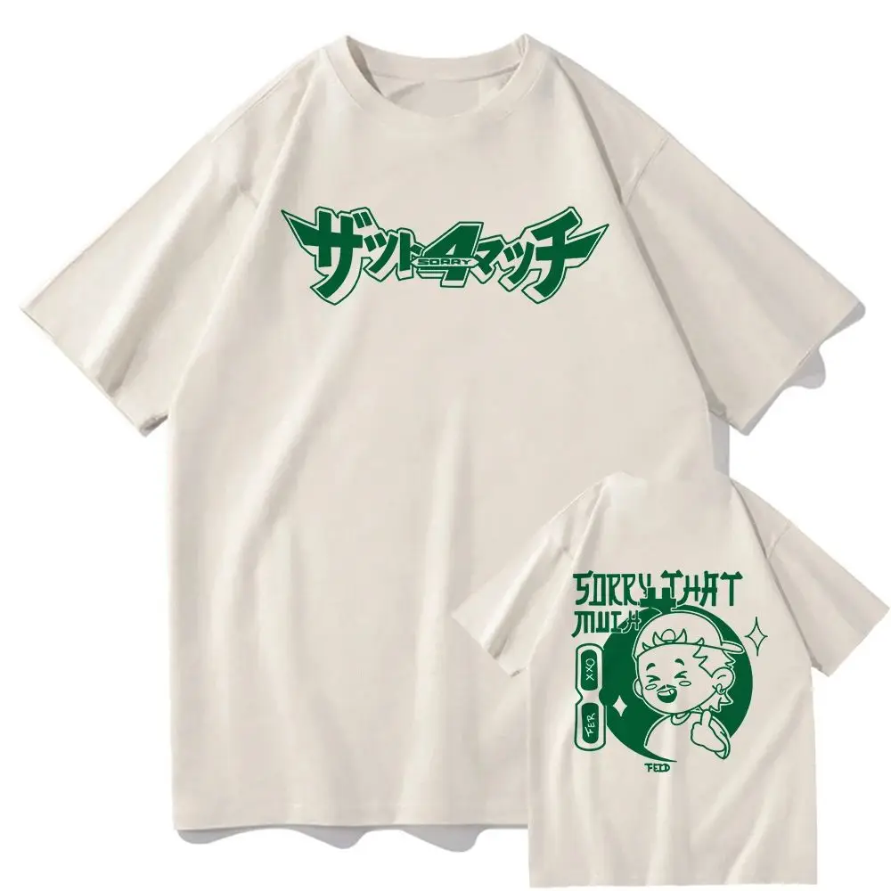 Feid Bántás 4 Hogy Sokan T Ing Megmunkalás harajuku ferxxocalipsis Póló Uniszex Magas légnyomású levegő minőségű évjárat ferxxo Pamut tees shirts