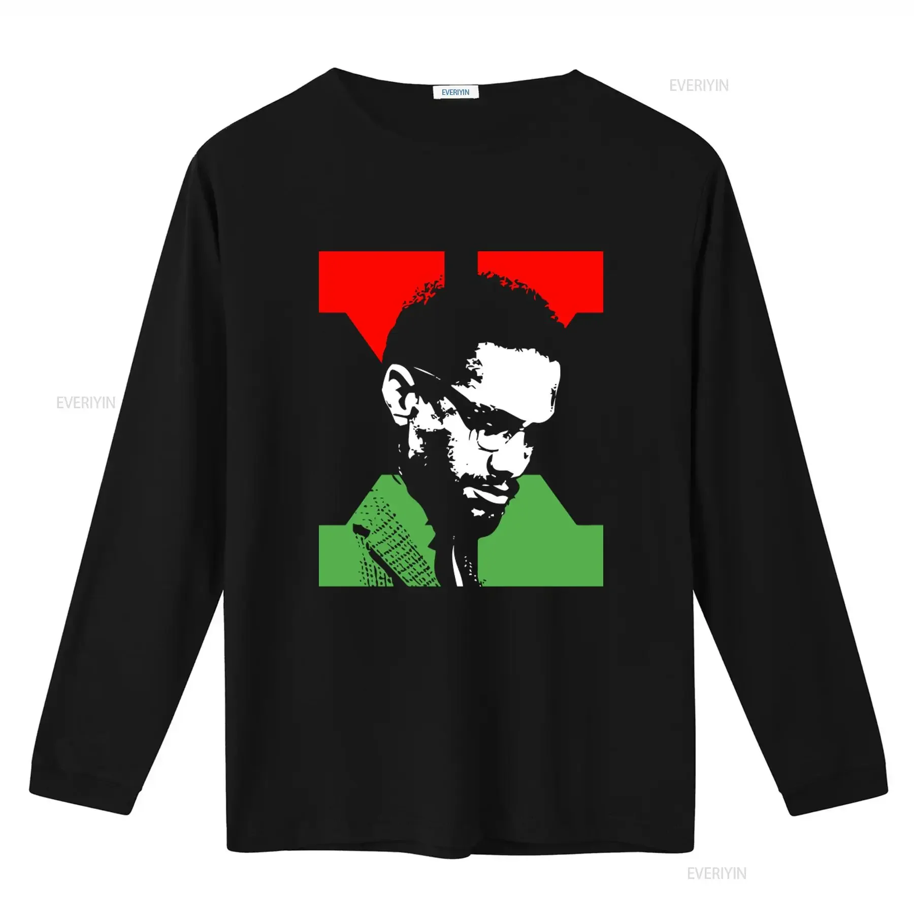 Malcom X T Shirt for Black History Month Lives Matter Design Ideal Teachers and Her vintage Washed designer clothes Comfortable