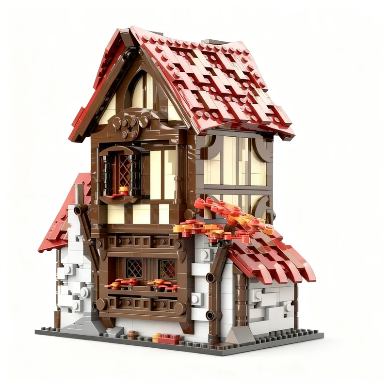 2006pcs MOC Medieval Fantasy B - đánh giá và giá Art Craft Bakery