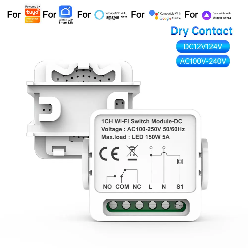 WiFi For Smart Switch For For Tuya App Remote Control Voice Activation Compatible With For Alexa For Siri Home Automation For Li