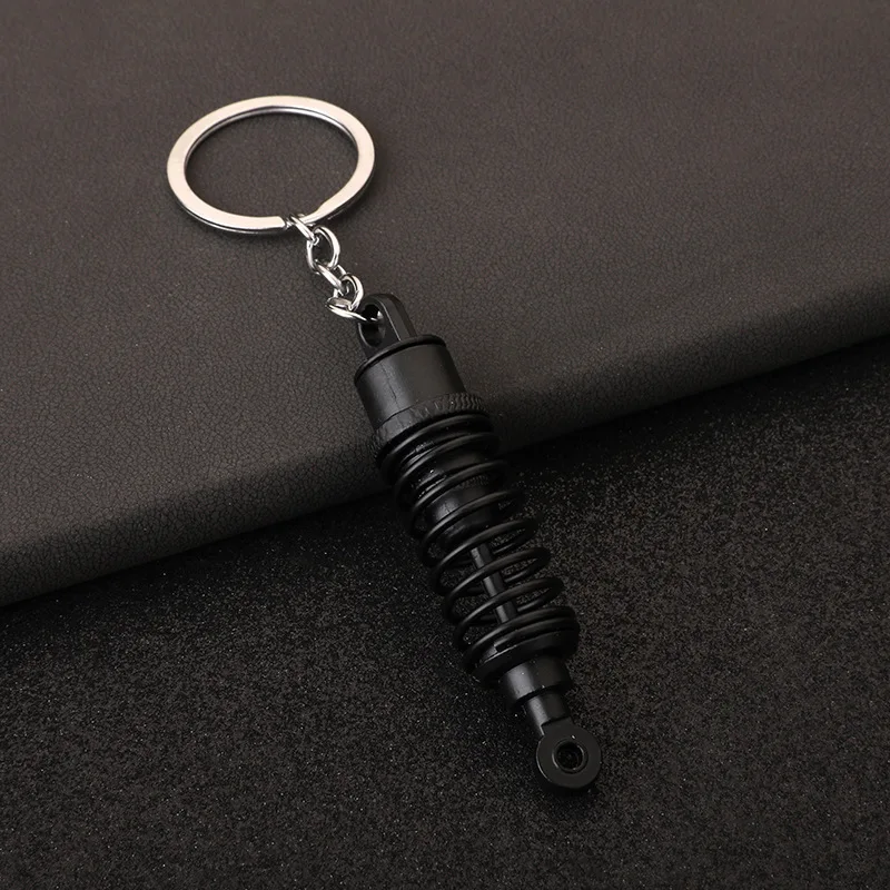 2024 Car Shock Absorber Keychain Car Modification Shock Absorber Suspension Metal Model Key Pendant 4S Store Gift Wholesale