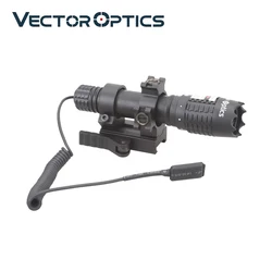 Vector Optics Magnus Green Laser Designator With Beam Focus Diameter Adjustable & Windage/Elevation Adjustable For Tactical