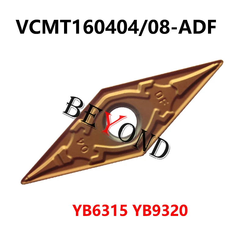 

VNMG160404-ADF YB6315 VNMG160408-ADF YB9320 100% Original Carbide Inserts CNC Lathe VNMG 160404 160408 For Steel Or Stainless