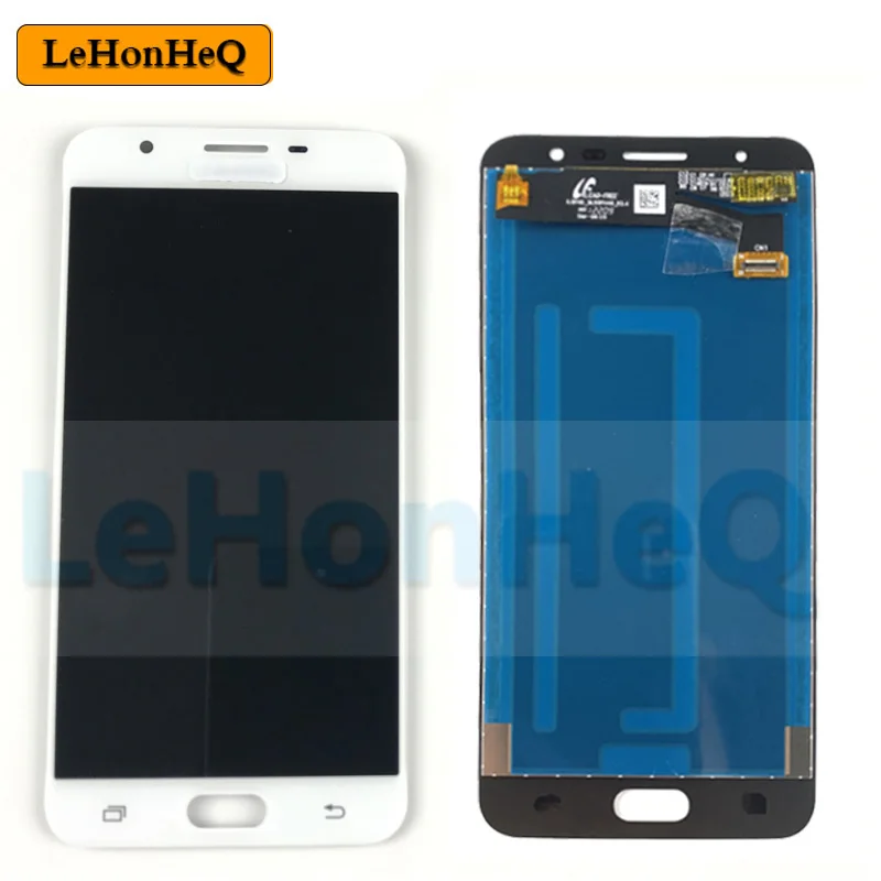 شاشة LCD لهاتف سامسونج J7 Prime مجموعة المحولات الرقمية لشاشة تعمل بلمس لشاشة LCD Samsung G610 G610M