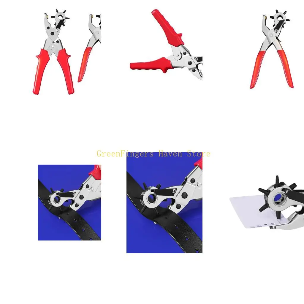 F68D Carbon Steel Belt Hole Eye Handy Belt Tool For Leather Accessories