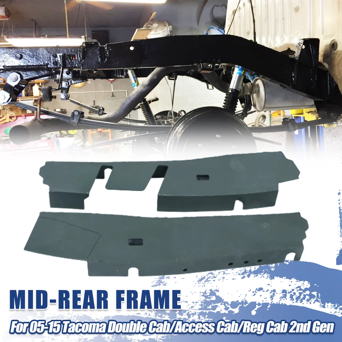 

Средняя задняя рама для Tacoma 2005-2015 Double Cab/Access Cab/Reg Cab 2-го поколения, НОВАЯ