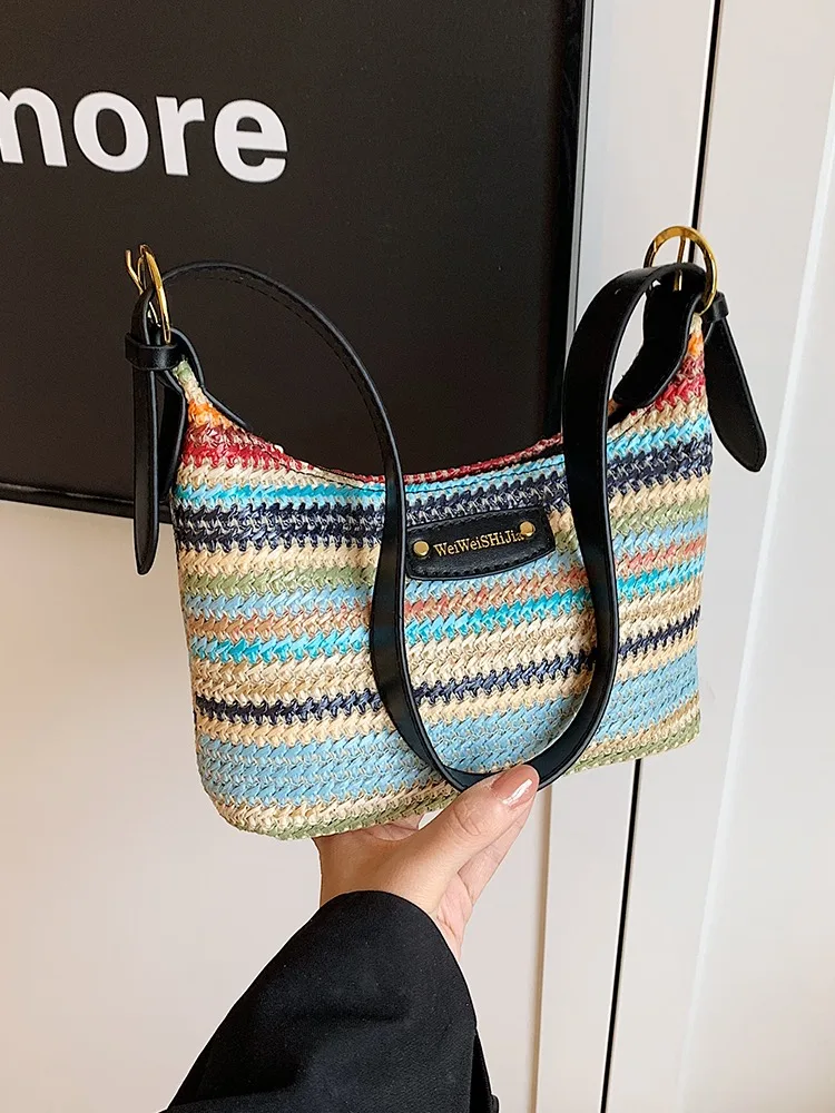 Borsa a tracolla a tracolla di alta qualità di piccola capacità Borsa a tracolla leggera a spalla casual Borsa tote da donna di moda popolare Gnocco