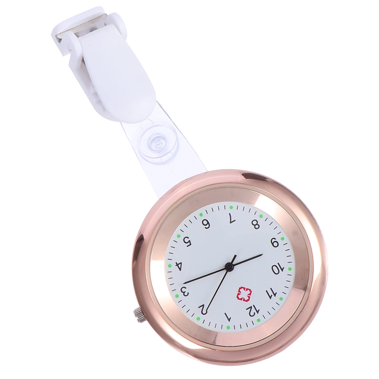 

Electronic Pocket Watch Student Clips Nurses Fob Pink Alloy Wrist Watches for Women Nursing