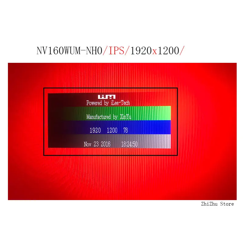 Imagem -04 - Tela Lcd para Laptop Matriz Ips para Huawei Matebook D16 Rlef16 Brn-f56 Nv160wum-nh0 30 Pinos 1920x1200 160 Polegadas