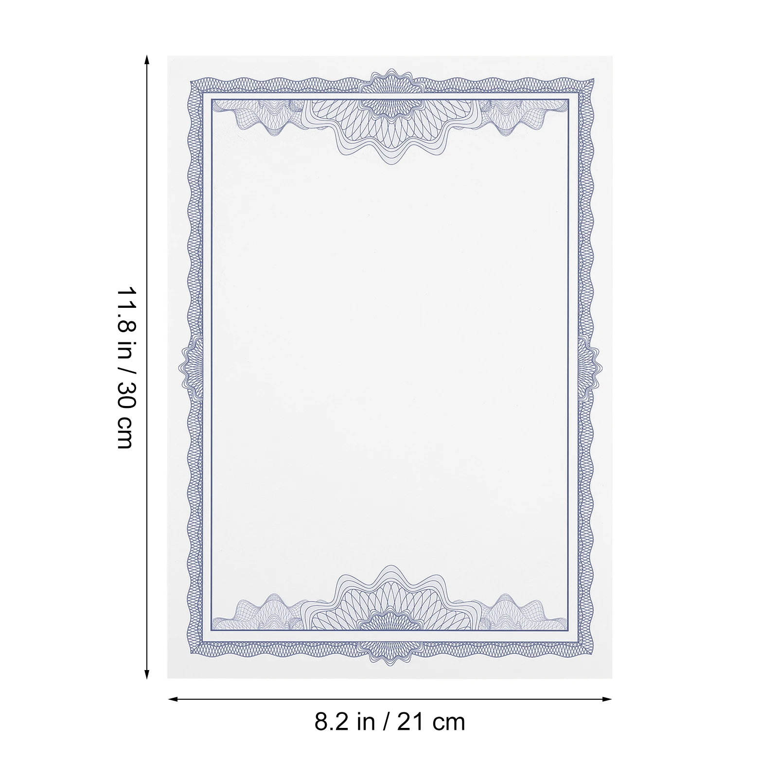 10 Pcs Honor Certificate Graduation A4 Paper Printing Blank Writable Printable Class