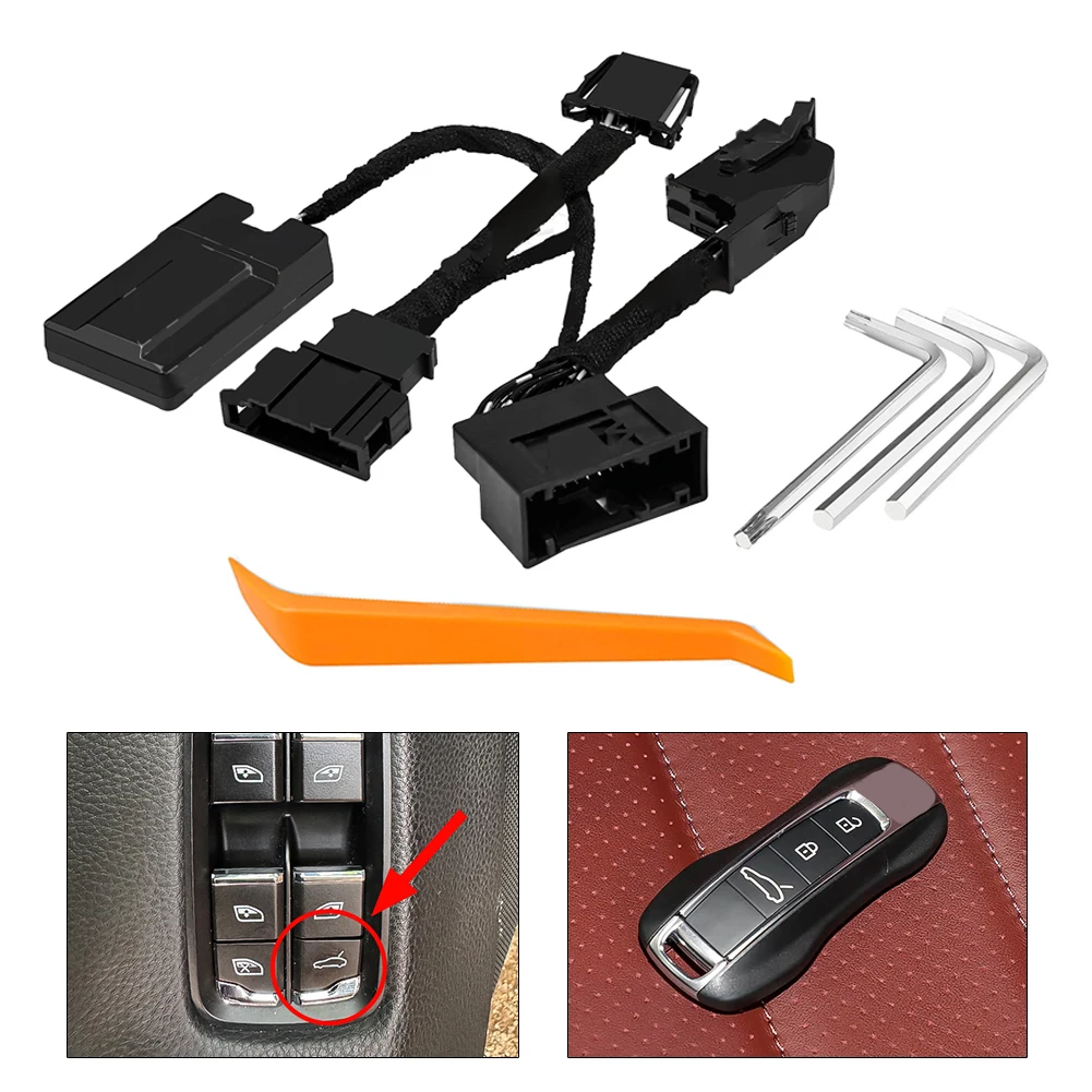 For Cayenne 2011-2017 Dedicated Harness Automatic Tailgate For Wet Or Snowy Conditions Automatic Tailgate Closure System