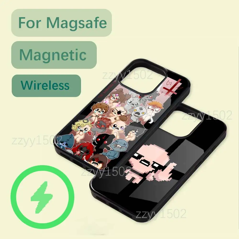 

The Binding Of I-Isaac Phone Case For iPhone 17,16,15,14,13,12,11,Pro,Max,Plus,Mini,SE4,E Magsafe Wireless Charging