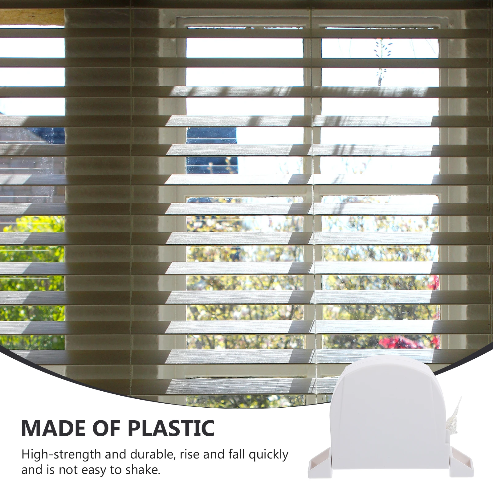 

Automatic Take-up Box for Roller Blinds Cord Holder Plastic Window Blind Organizer Lightweight Simple