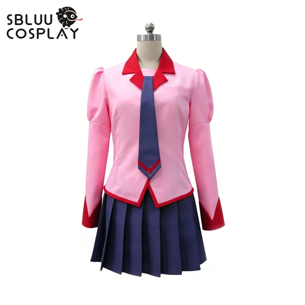 

SBluuCosplay Anime Senjougahara Hitagi Cosplay Costume Halloween Party JK Uniform Outfit Custom Made
