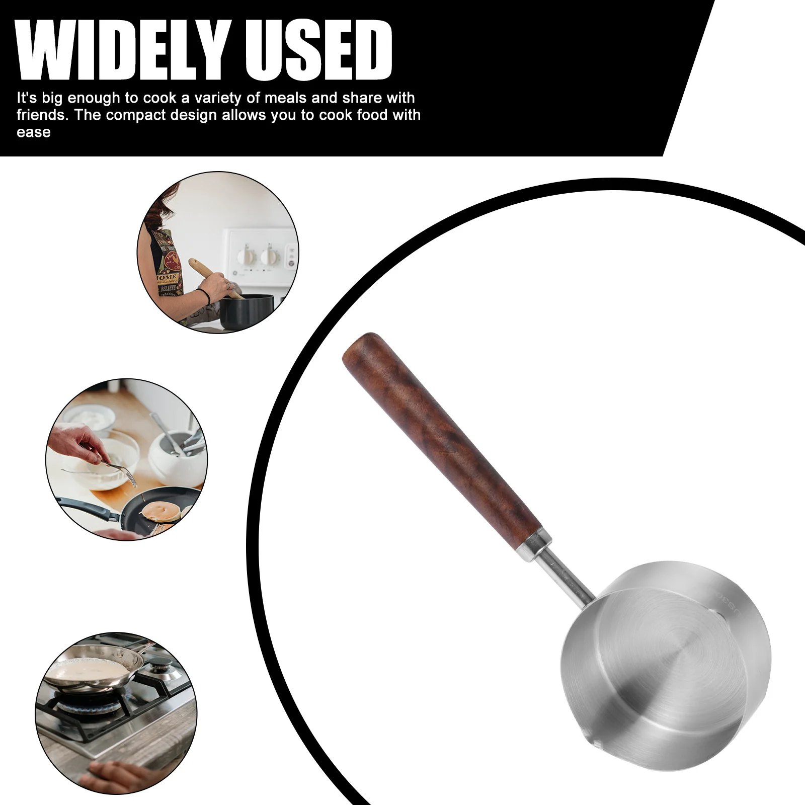 

Non-Stick Frying Pan 125Ml Flat Kitchen Skillet Multi-Use Cooking Tool For Eggs Pancakes Tortillas Dumplings Breakfast