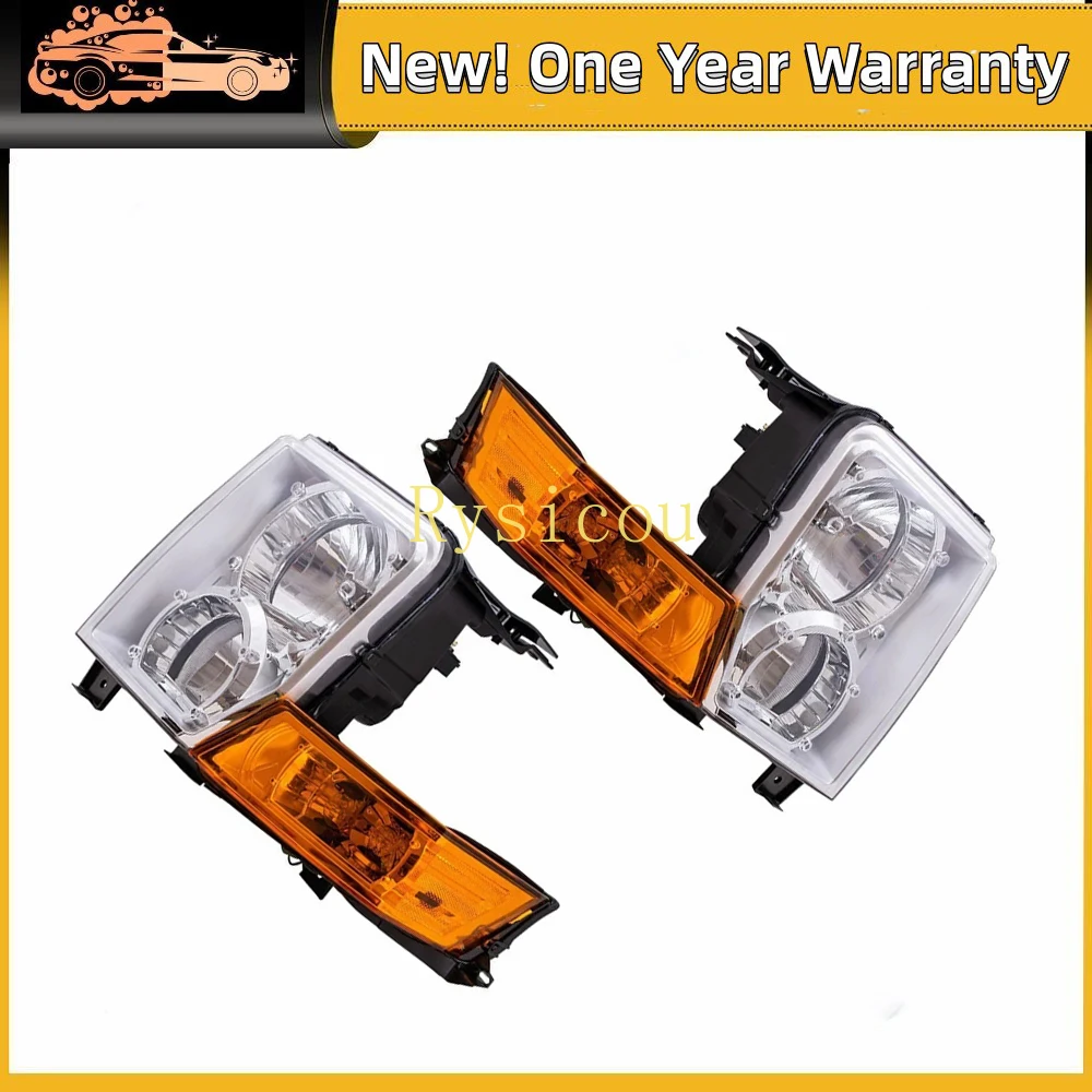 

1pair Halogen Front Bumper Headlight For Jeep Commander 2006-2010 Front Head Light Headlamp Head Lamp