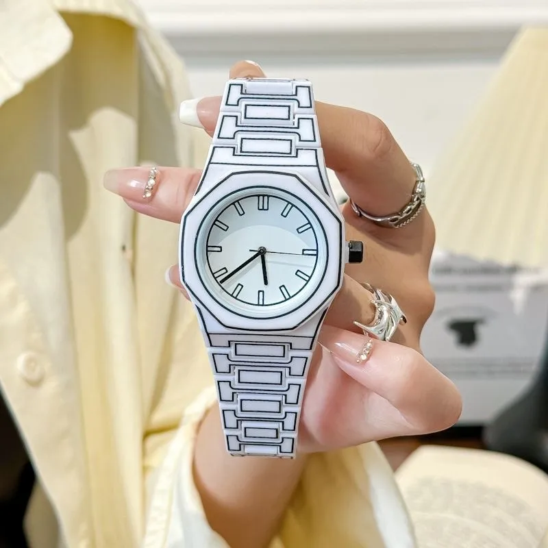 Reloj de Cuarzo con Correa de Silicona, Casual, Simple y Moderno para Hombre y Mujer