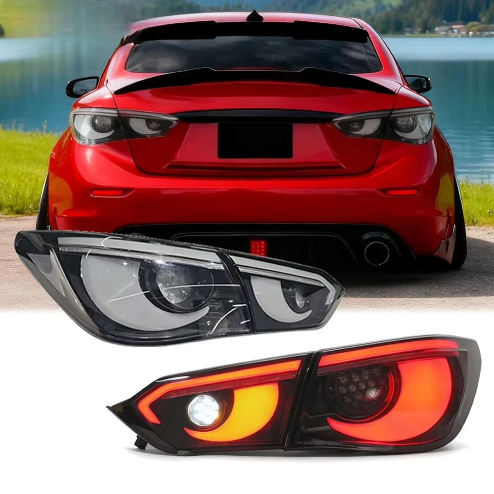 

Автомобильные светодиодные задние фонари в стиле Hawkeye, модифицированные, новый дизайн, аксессуары для авто 2013-2017