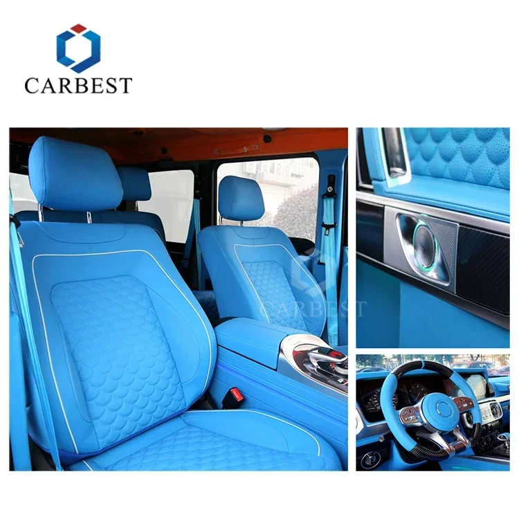 CARBEST 2002-2017 Style W463 Upgrade W464 2019 G Class Car Interior Upgrade Kit