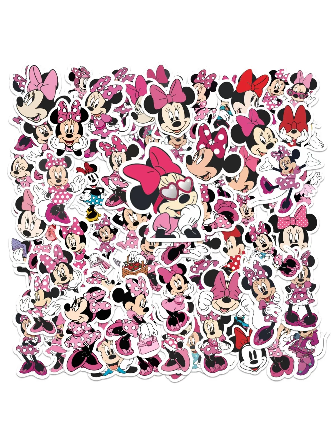 AliExpress Disney Mickey Mouse Minnie Mouse Cartoon Stickers Cute DIY Laptop Luggage Scrapbook Bike Waterproof Sticker