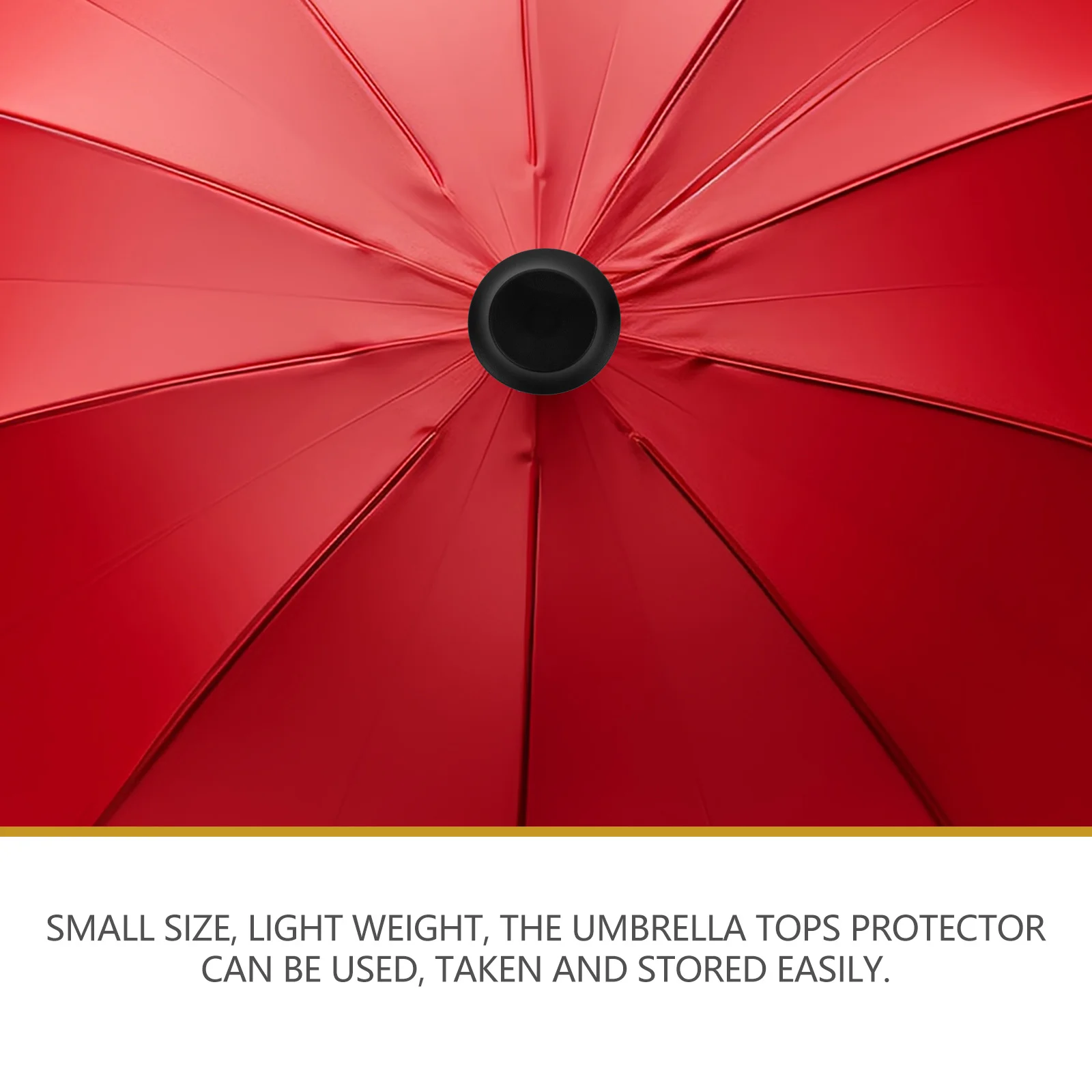 

2Pcs Umbrella Tip Cover Replacement Plastic Caps for Umbrella Tops Repair Kit Portable Protector Sturdy Design Fast Assembly