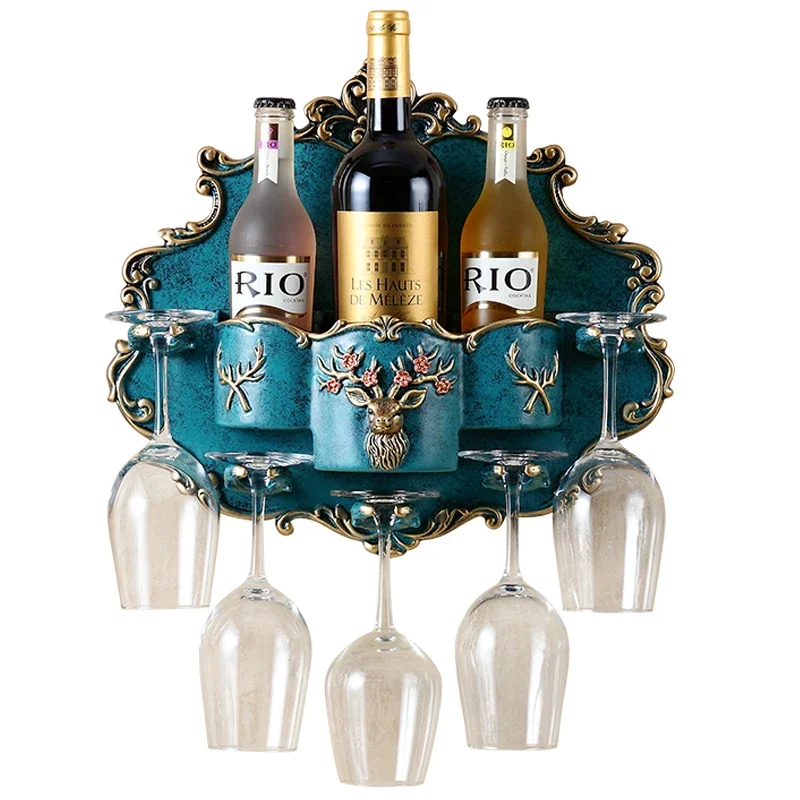 

Wine Rack Restaurant Living Room Wall Decoration Bar KTV Household Wine Bottle Glass