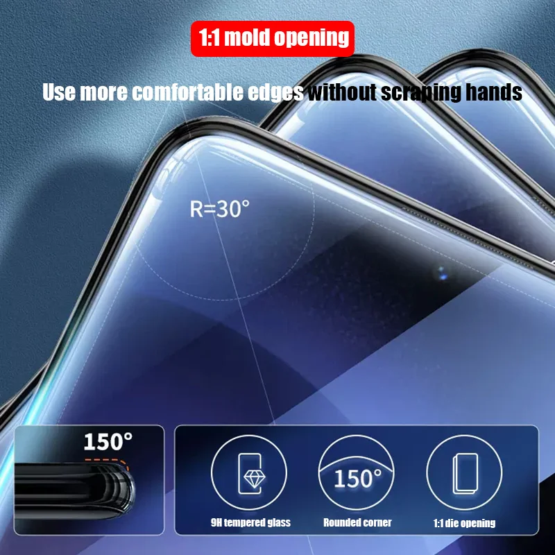 2/4 Piezas Vidrio Templado Samsung Galaxy S24 Ultra S23 S22 S21 Plus FE A55 A35 A06 A15 A25 A34 A04 A05 Protector de Pantalla Cubierta de Vidrio 2