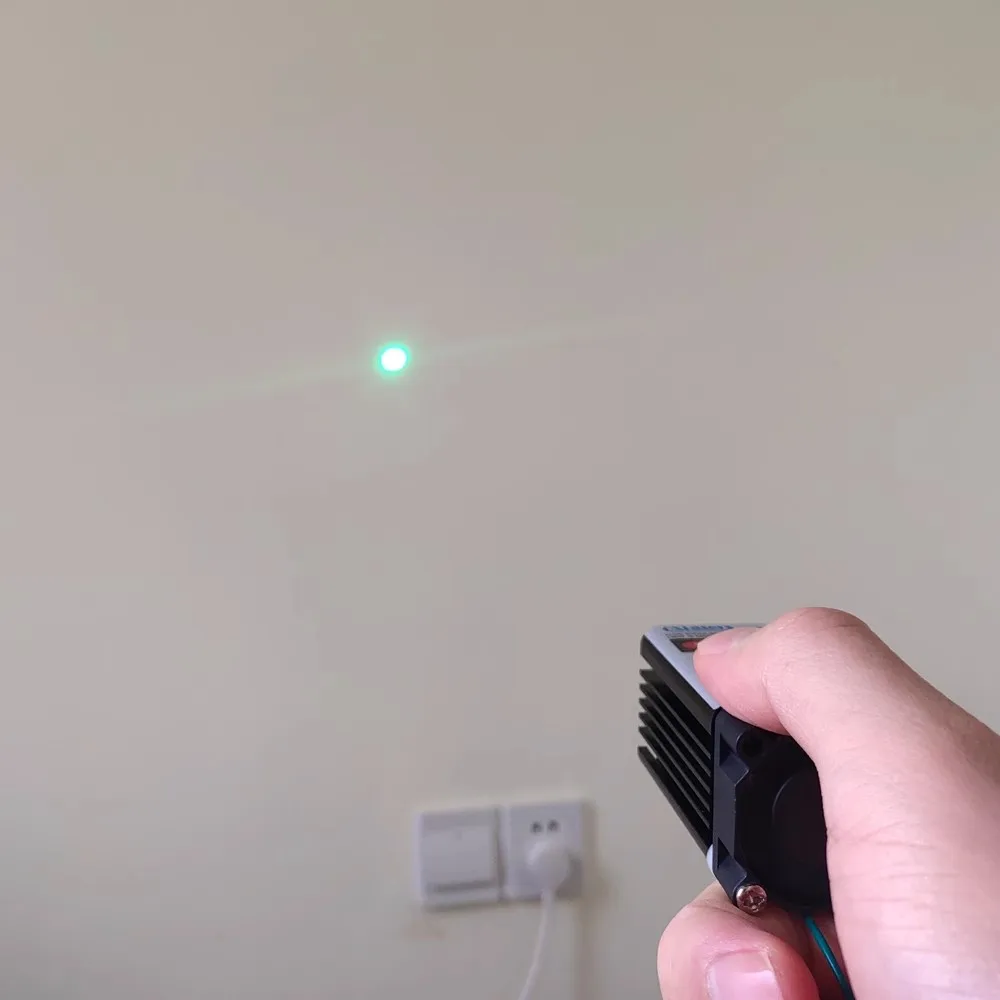515nm 520nm 100mw Green Laser Module Dot Thin Beam/Fat Beam Room Escape TTL/PWM