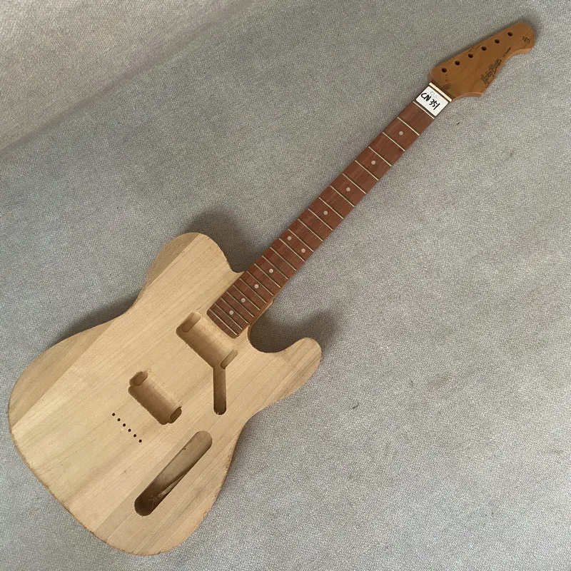 

CN351 CB351 String Through Tele Electric Guitar Body+Origianl HB VT Series Roasted Maple Electric Guitar Neck One Set DIY Kits