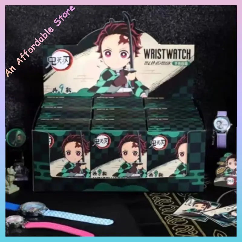 Kim Etsu No Yaiba Anime Blind Box Tr-Ip50836 Pendant Wristwatch Children'S Toy Birthday Gift In Stock Collectible Periphery