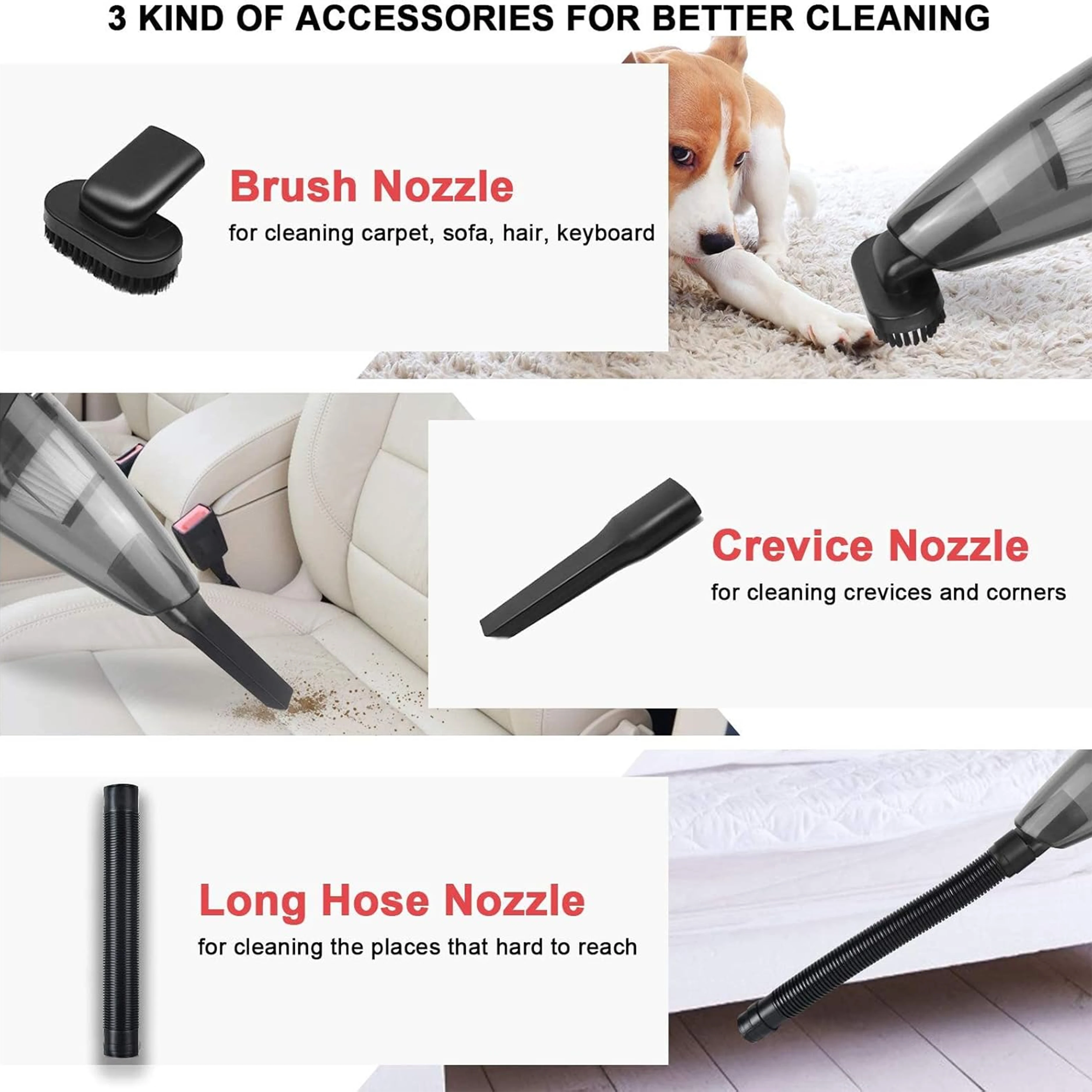 9000Pa Car Vacuum Cleaner Strong Suction Powerful Handheld Wireless Vacuum Cleaner Mini Portable for Home Robot vacuum cleaner