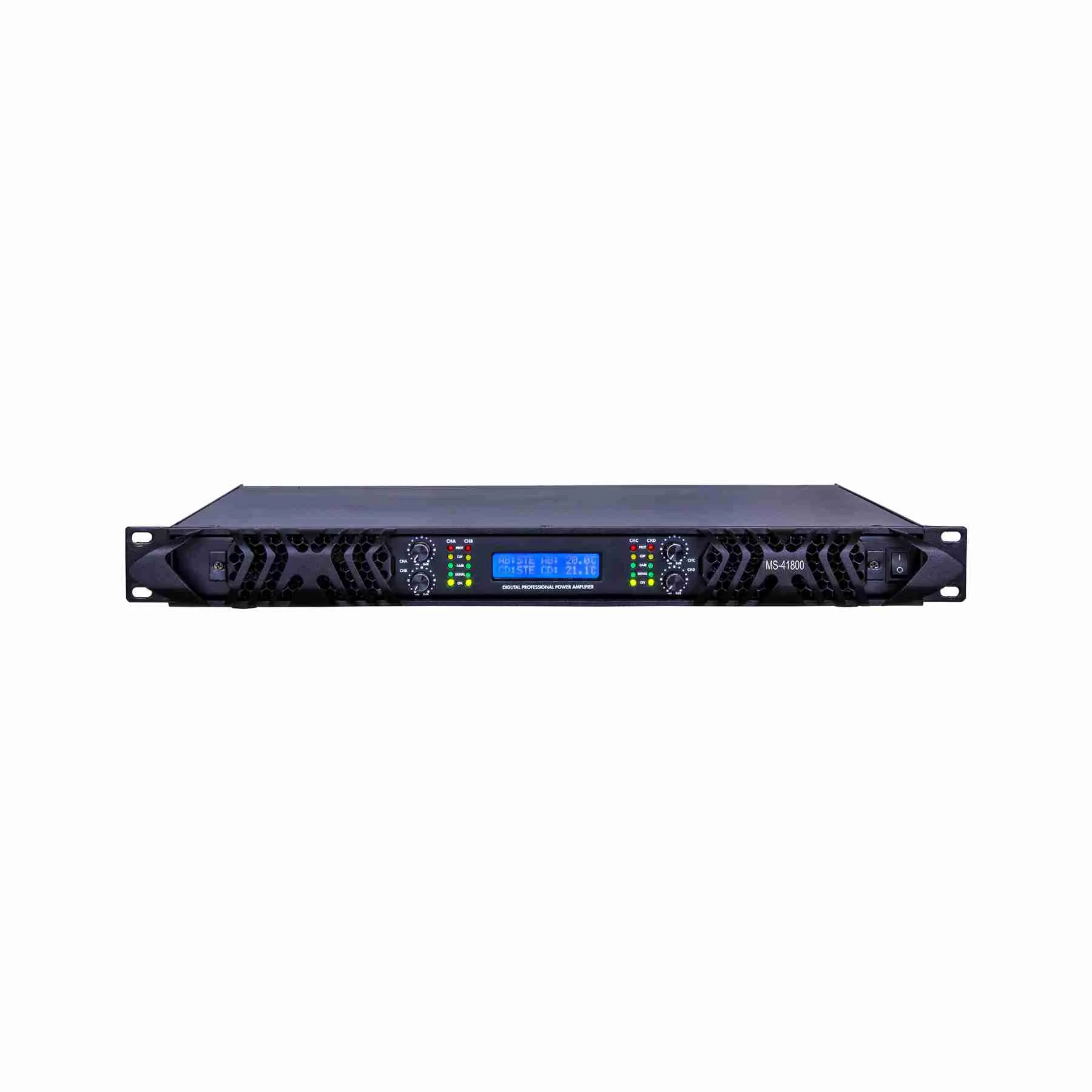 MS-41800 Manufacturer Hot-selling 4CH 1800w professional Hi-Fi-level digital (Class D)professional audio digital power amplifier